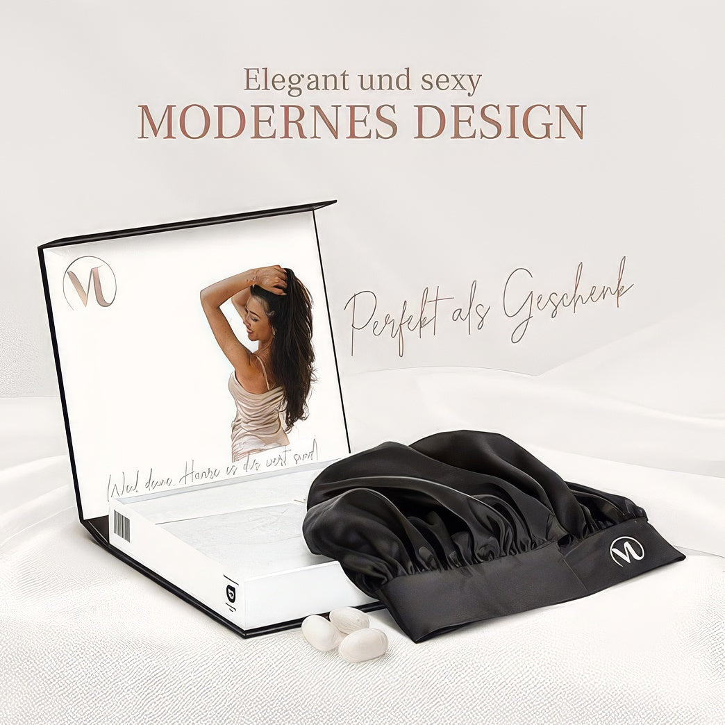 SCHOELA® Hair Wonder – Seidenhaube zum Schlafen für optimale Haargesundheit
