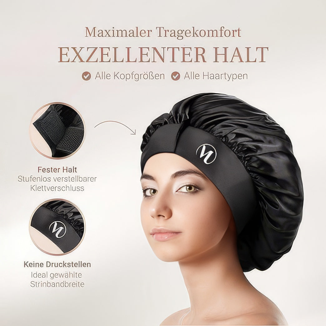 SCHOELA® Hair Wonder – Seidenhaube zum Schlafen für optimale Haargesundheit